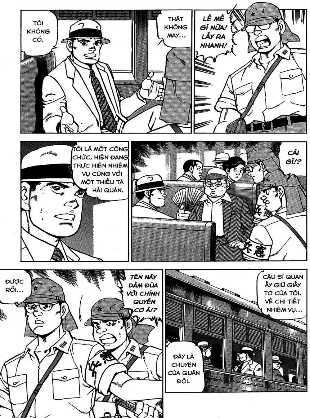 Truyện Tranh Con Diệc Đen - Zipang trang 4