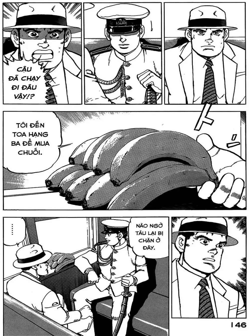 Truyện Tranh Con Diệc Đen - Zipang trang 4