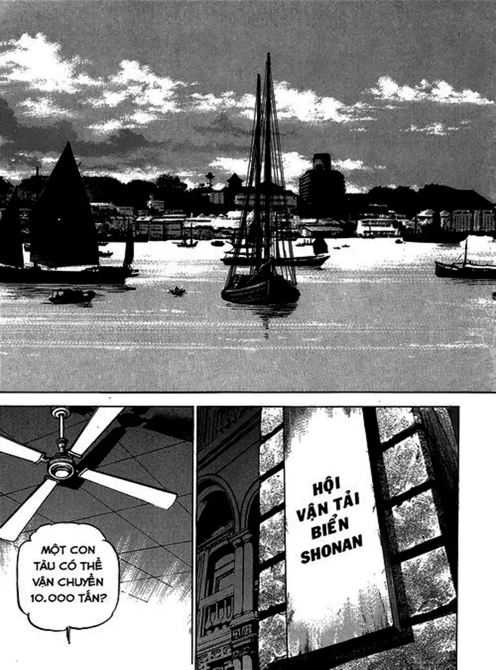 Truyện Tranh Con Diệc Đen - Zipang trang 4