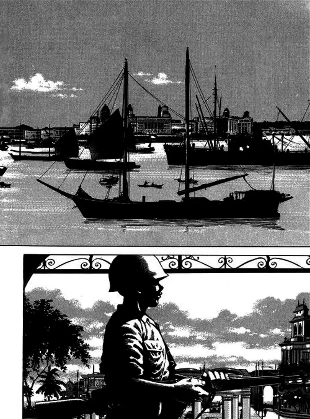 Truyện Tranh Con Diệc Đen - Zipang trang 4