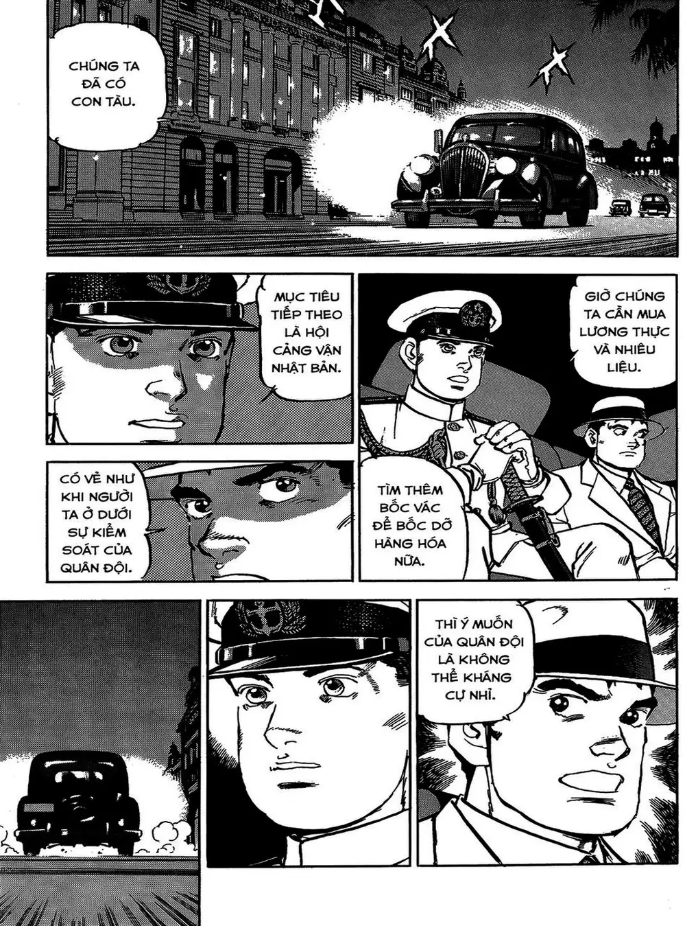 Truyện Tranh Con Diệc Đen - Zipang trang 4