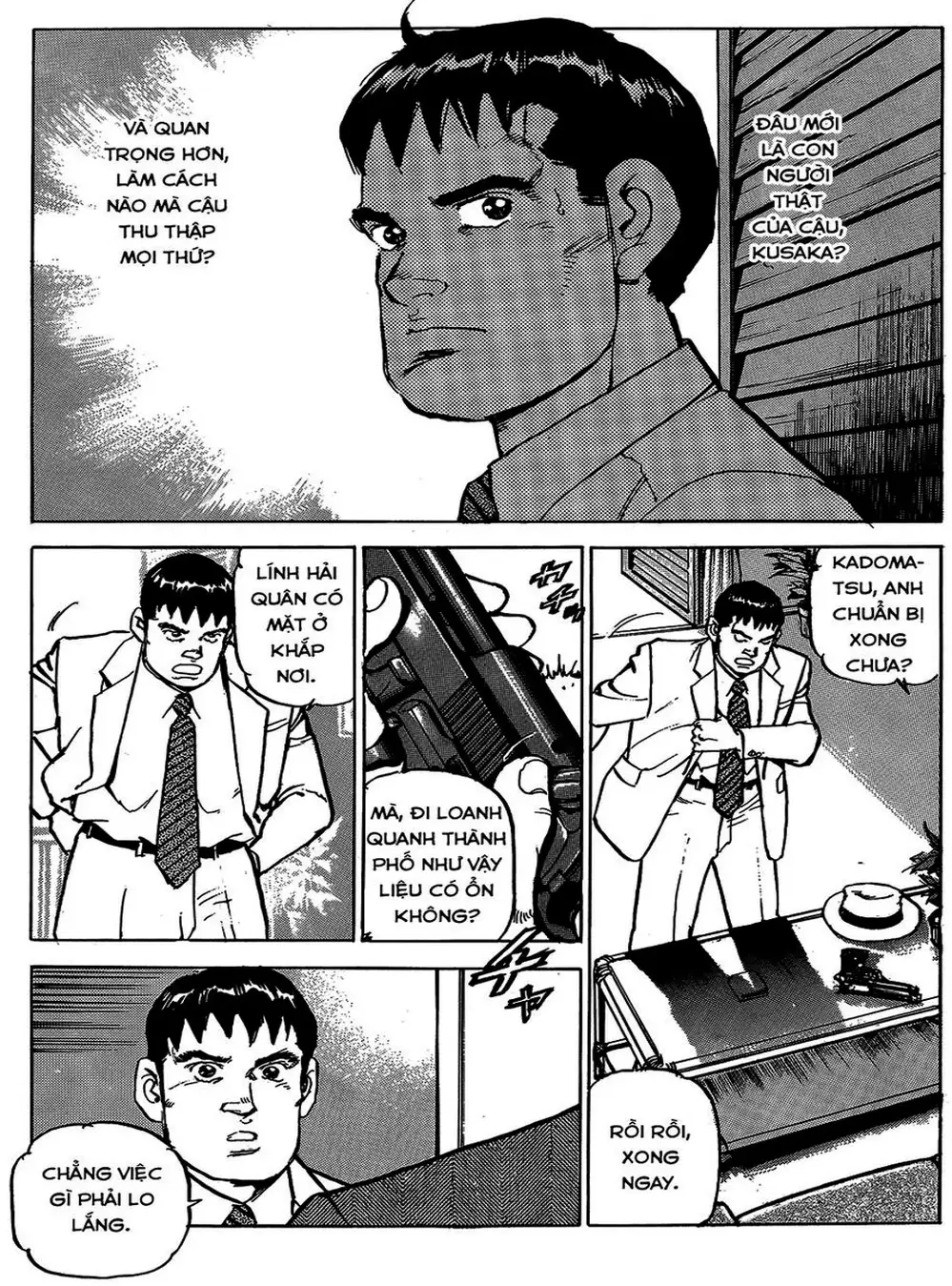 Truyện Tranh Con Diệc Đen - Zipang trang 4