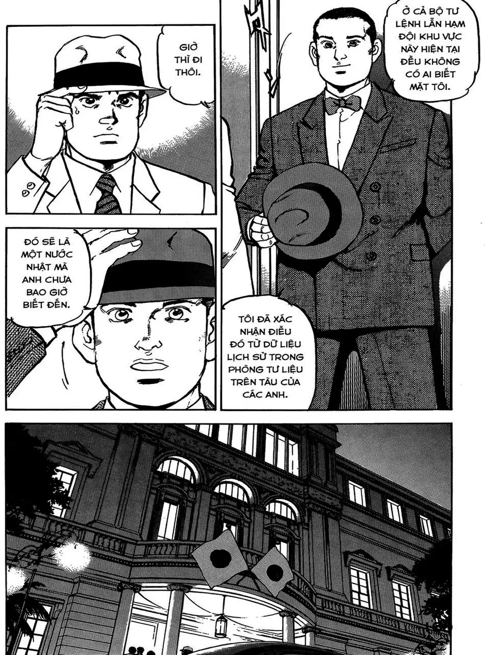 Truyện Tranh Con Diệc Đen - Zipang trang 4