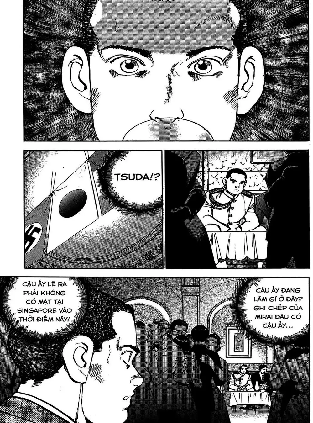 Truyện Tranh Con Diệc Đen - Zipang trang 4