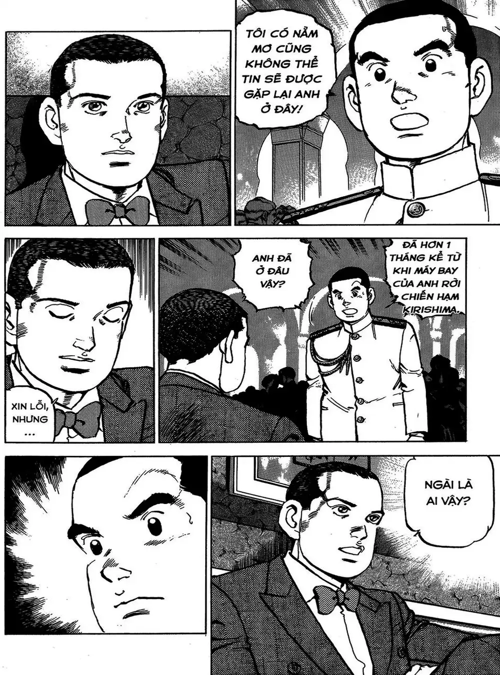 Truyện Tranh Con Diệc Đen - Zipang trang 4