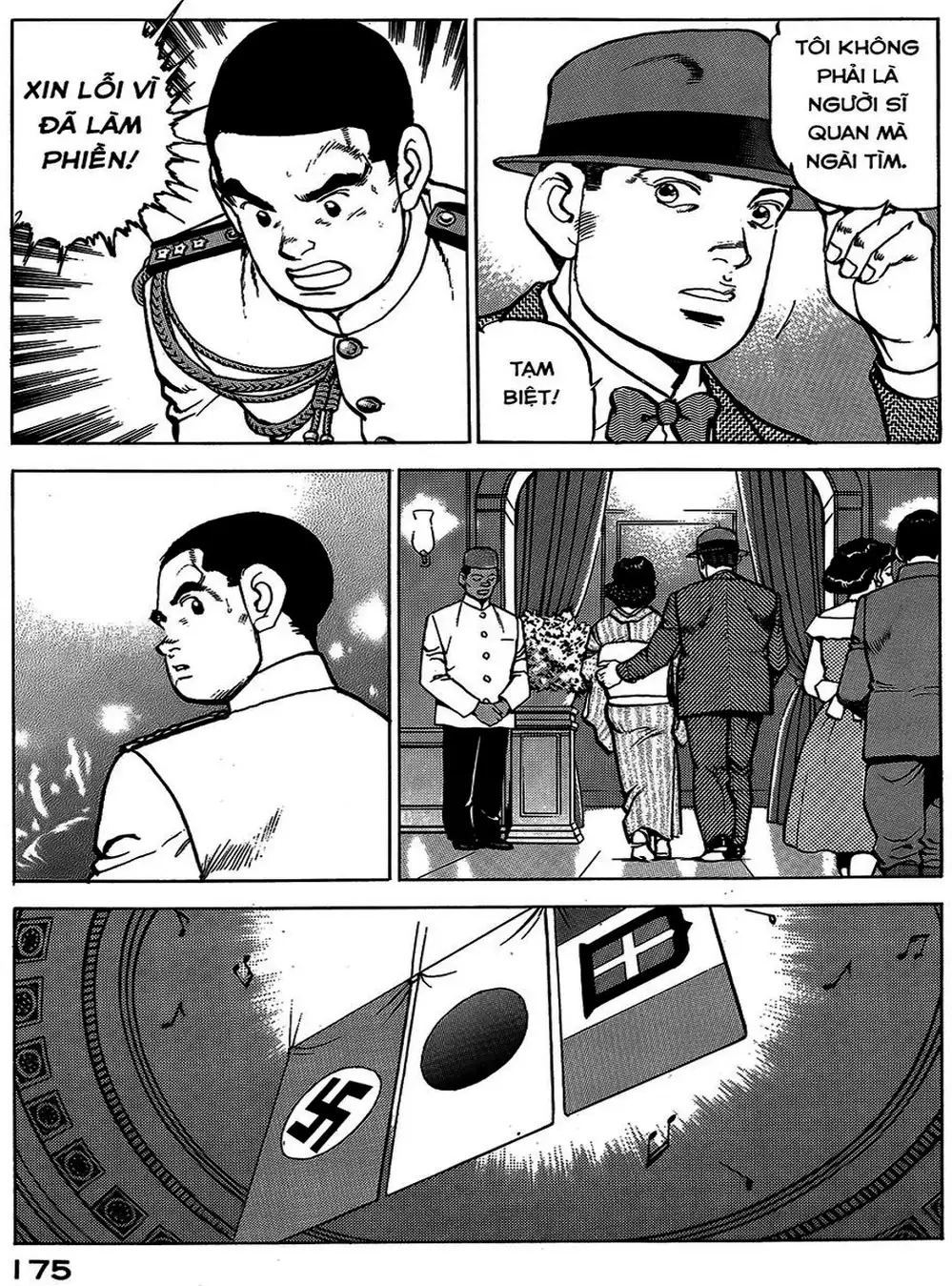 Truyện Tranh Con Diệc Đen - Zipang trang 4