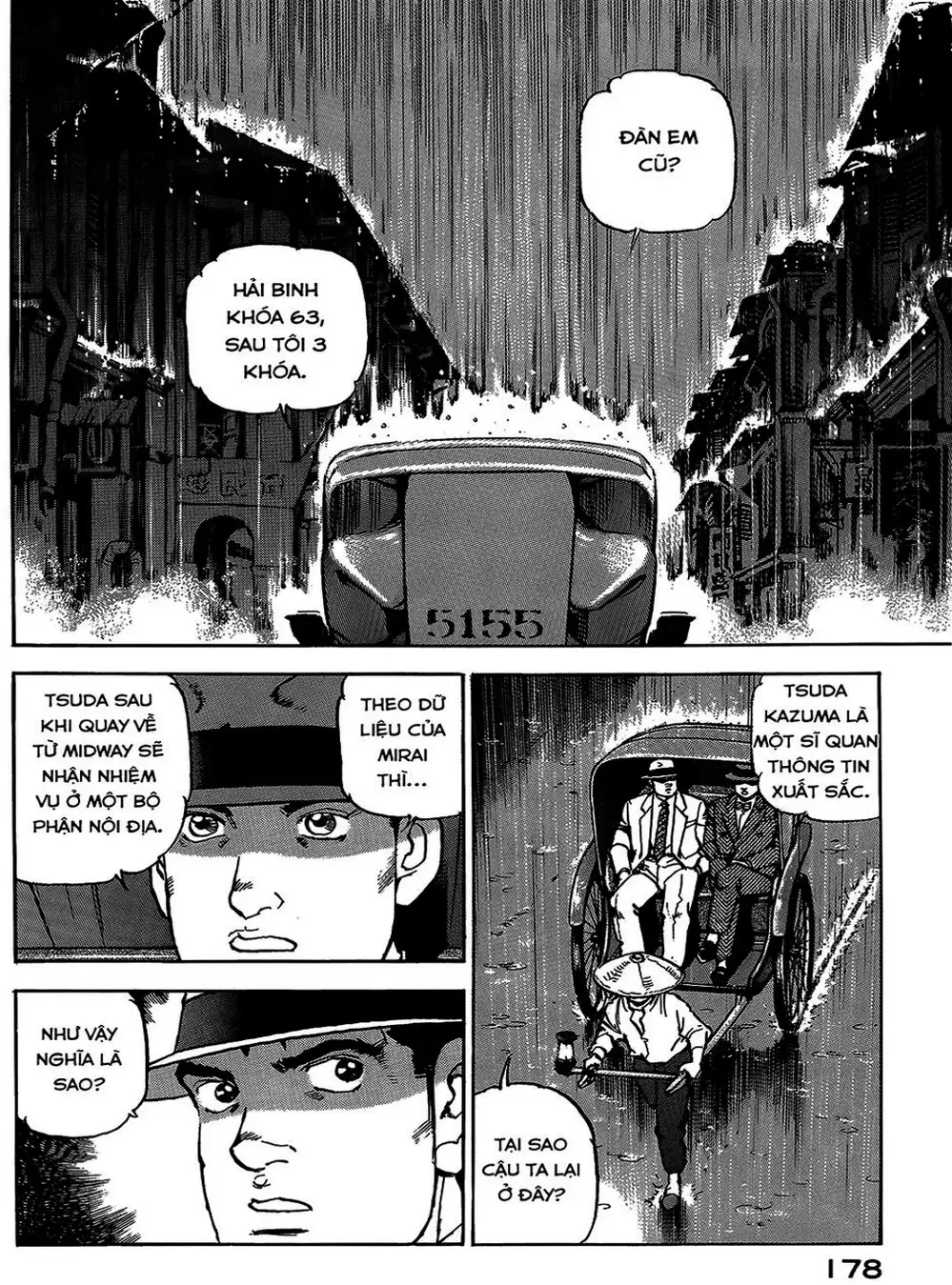 Truyện Tranh Con Diệc Đen - Zipang trang 4