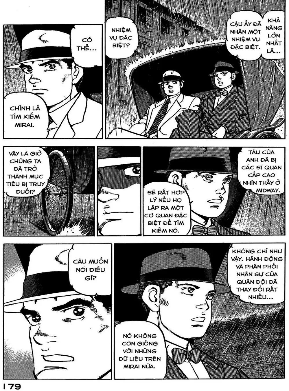 Truyện Tranh Con Diệc Đen - Zipang trang 4