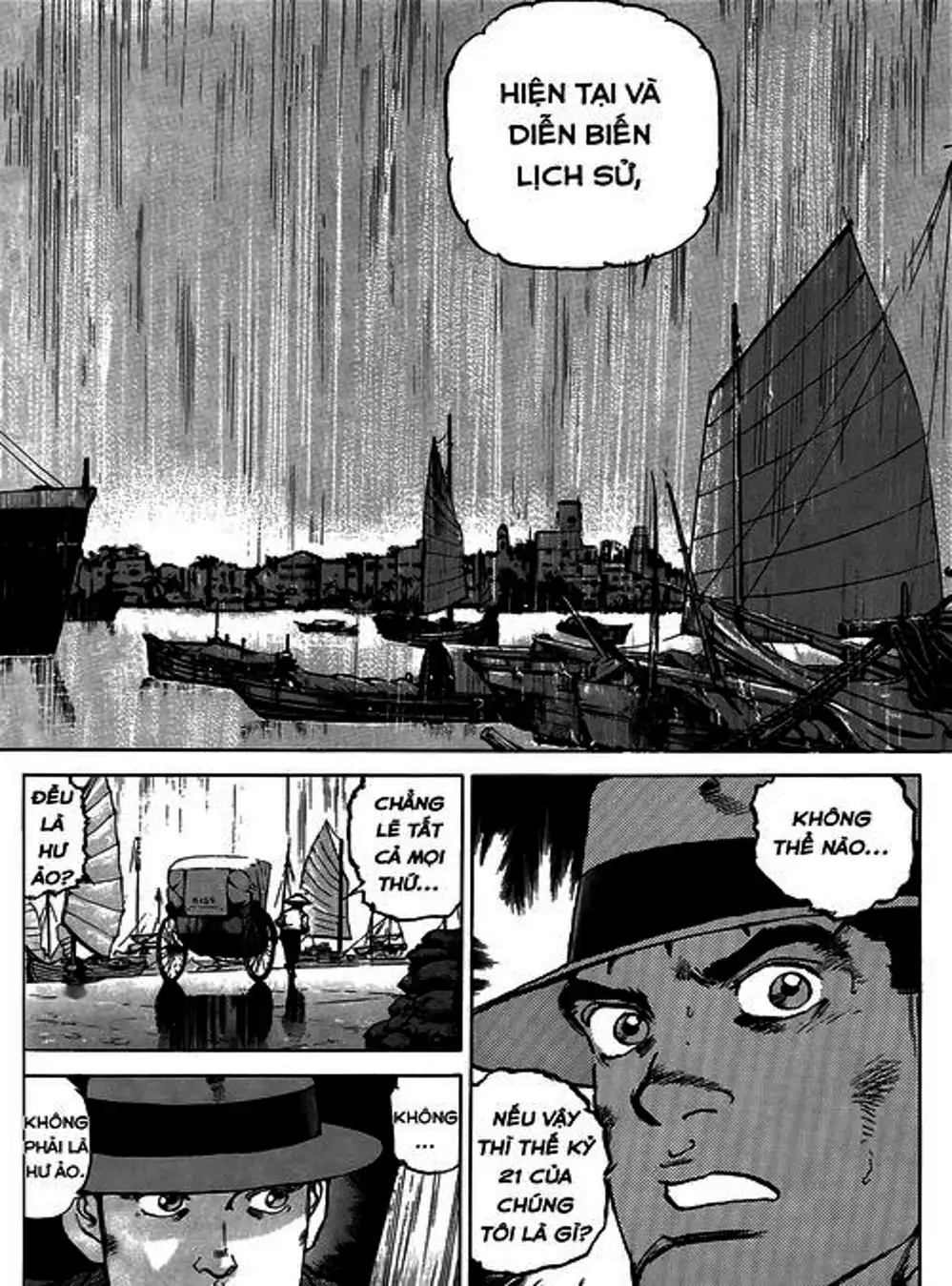 Truyện Tranh Con Diệc Đen - Zipang trang 4