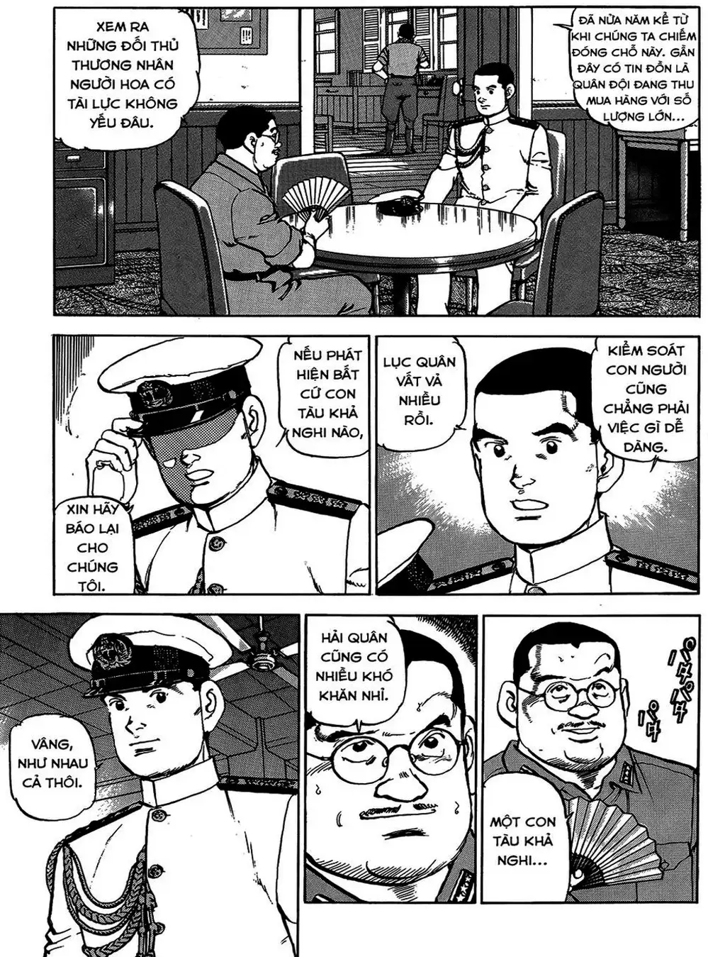 Truyện Tranh Con Diệc Đen - Zipang trang 4