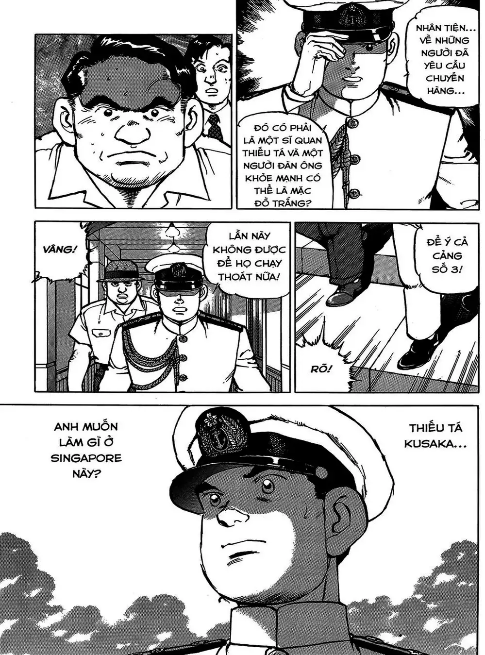 Truyện Tranh Con Diệc Đen - Zipang trang 4