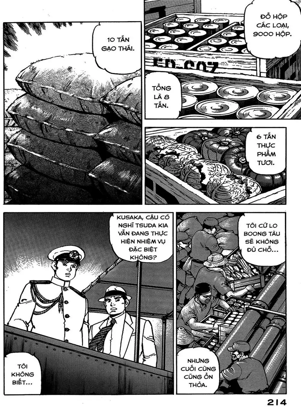 Truyện Tranh Con Diệc Đen - Zipang trang 4