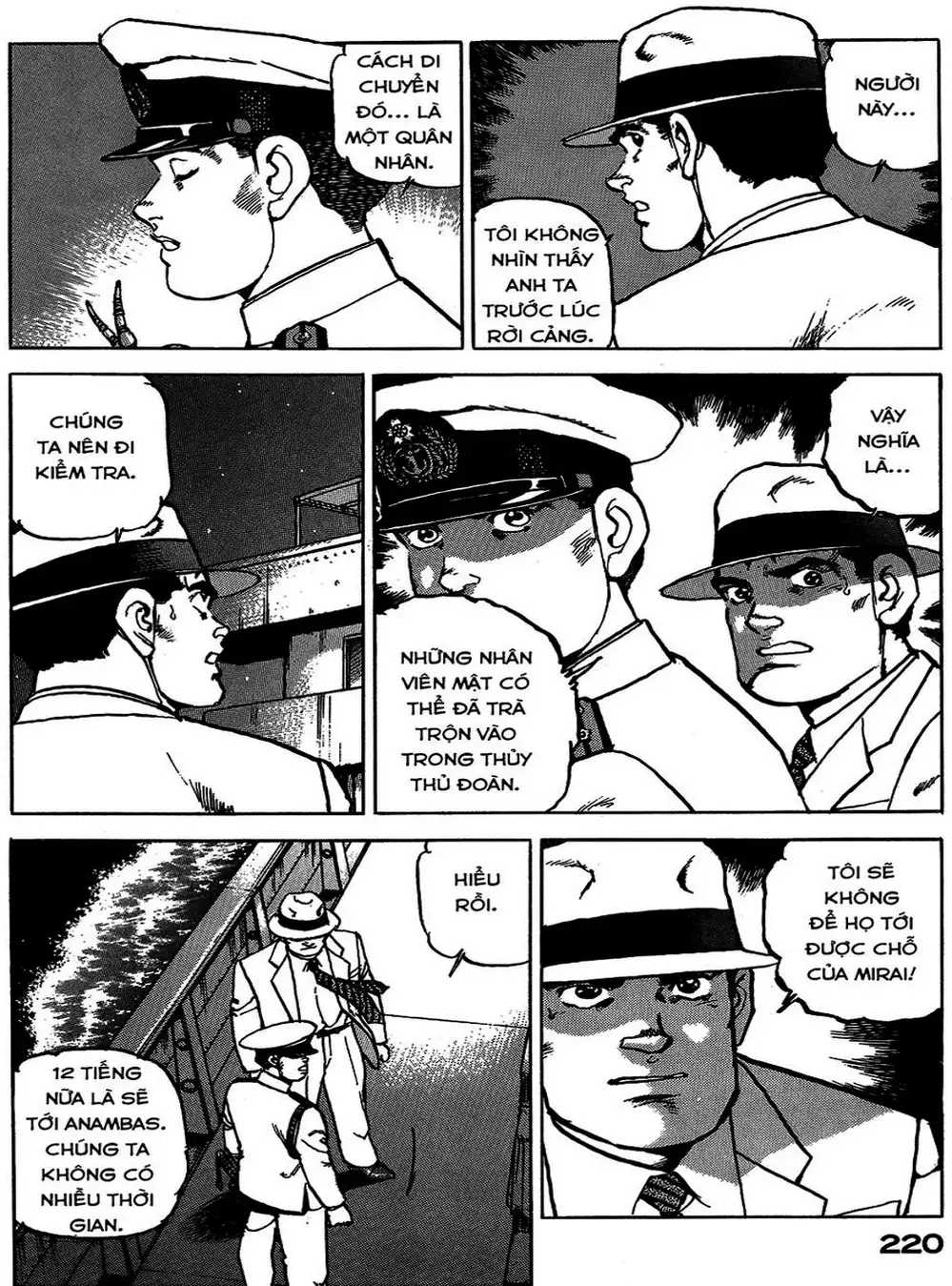 Truyện Tranh Con Diệc Đen - Zipang trang 4