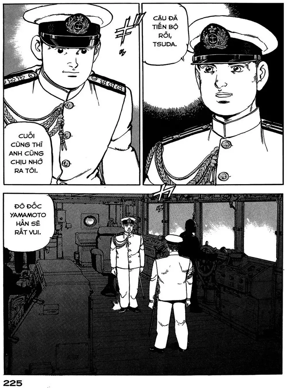 Truyện Tranh Con Diệc Đen - Zipang trang 4