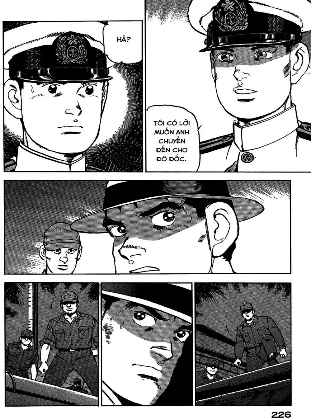 Truyện Tranh Con Diệc Đen - Zipang trang 4