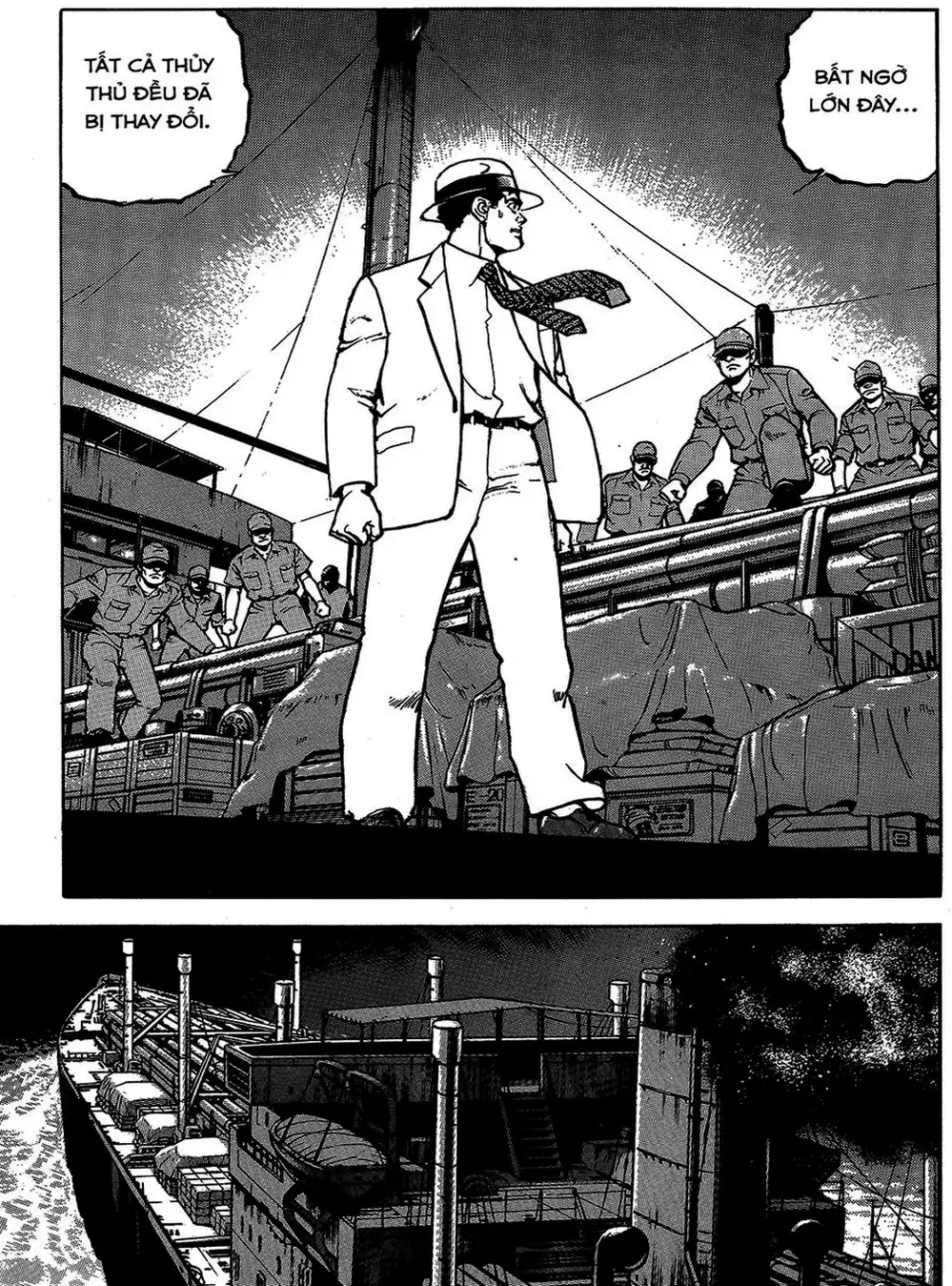 Truyện Tranh Con Diệc Đen - Zipang trang 4