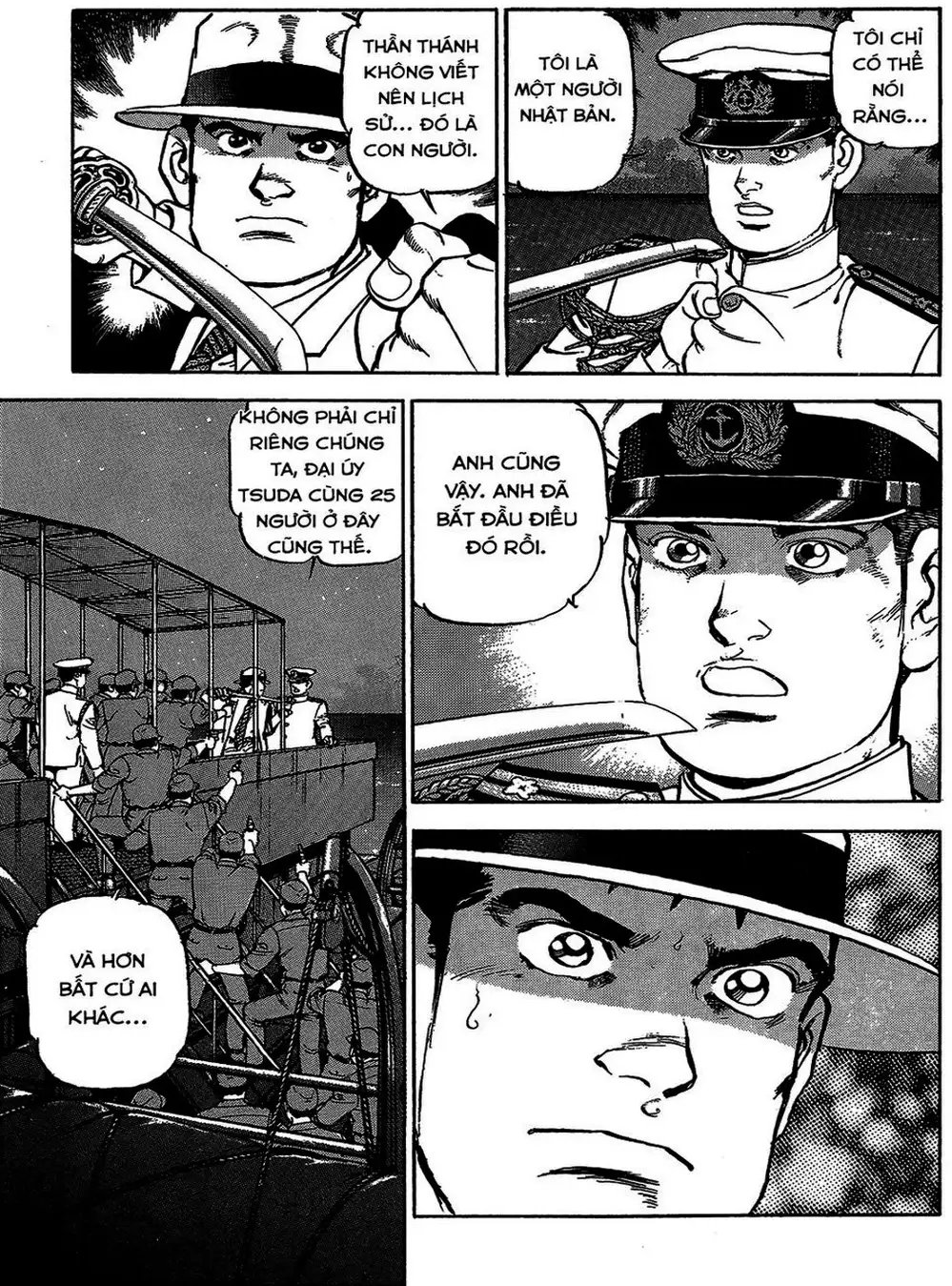 Truyện Tranh Con Diệc Đen - Zipang trang 4