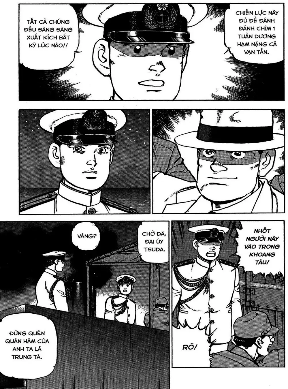 Truyện Tranh Con Diệc Đen - Zipang trang 4