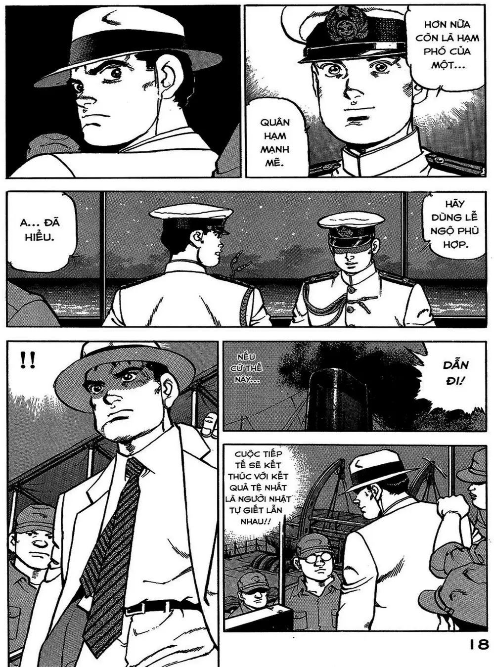 Truyện Tranh Con Diệc Đen - Zipang trang 4