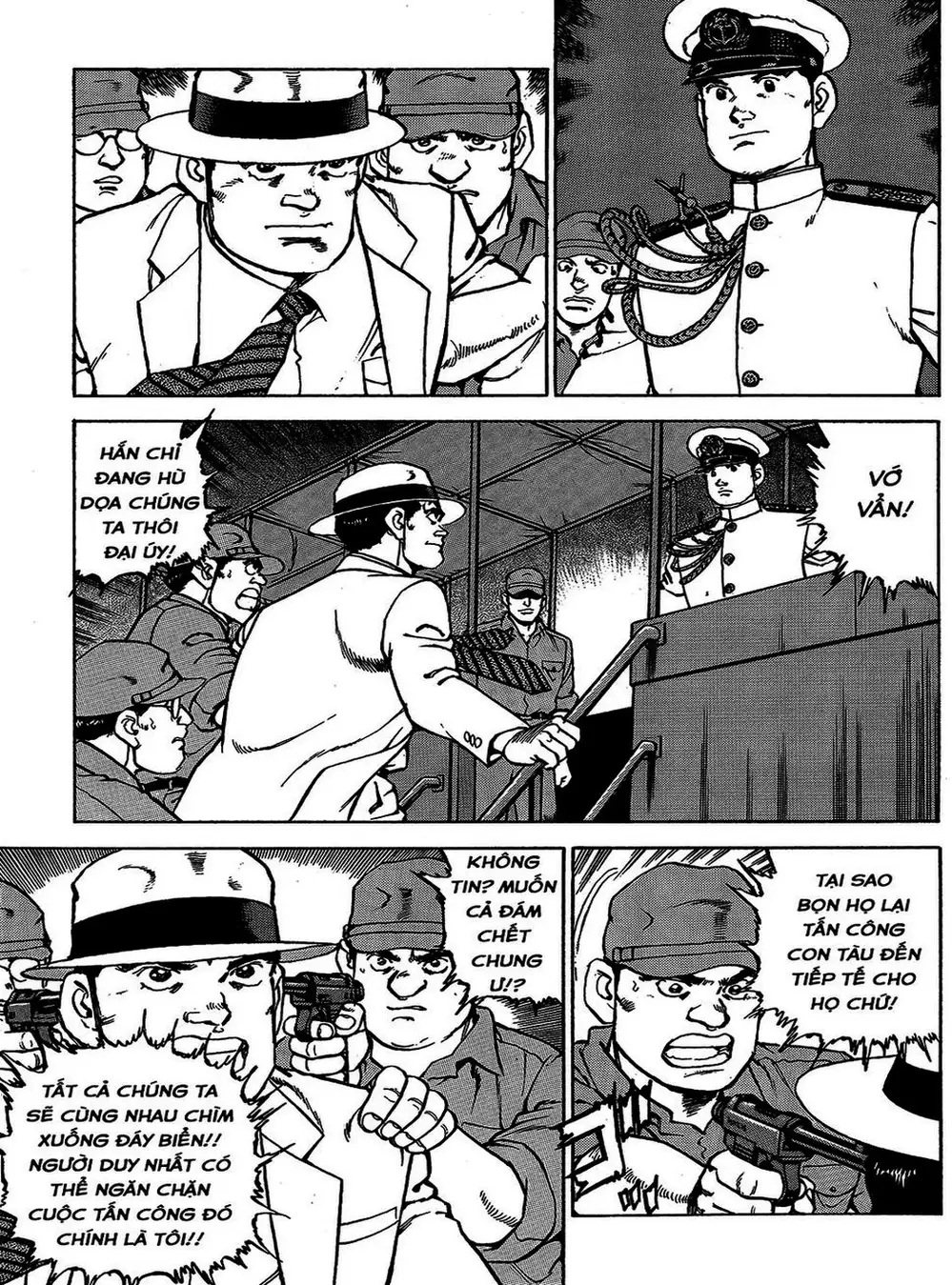 Truyện Tranh Con Diệc Đen - Zipang trang 4