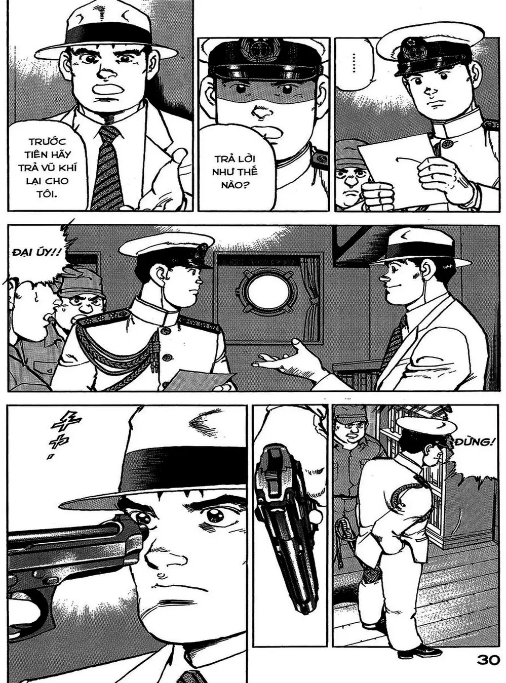 Truyện Tranh Con Diệc Đen - Zipang trang 4