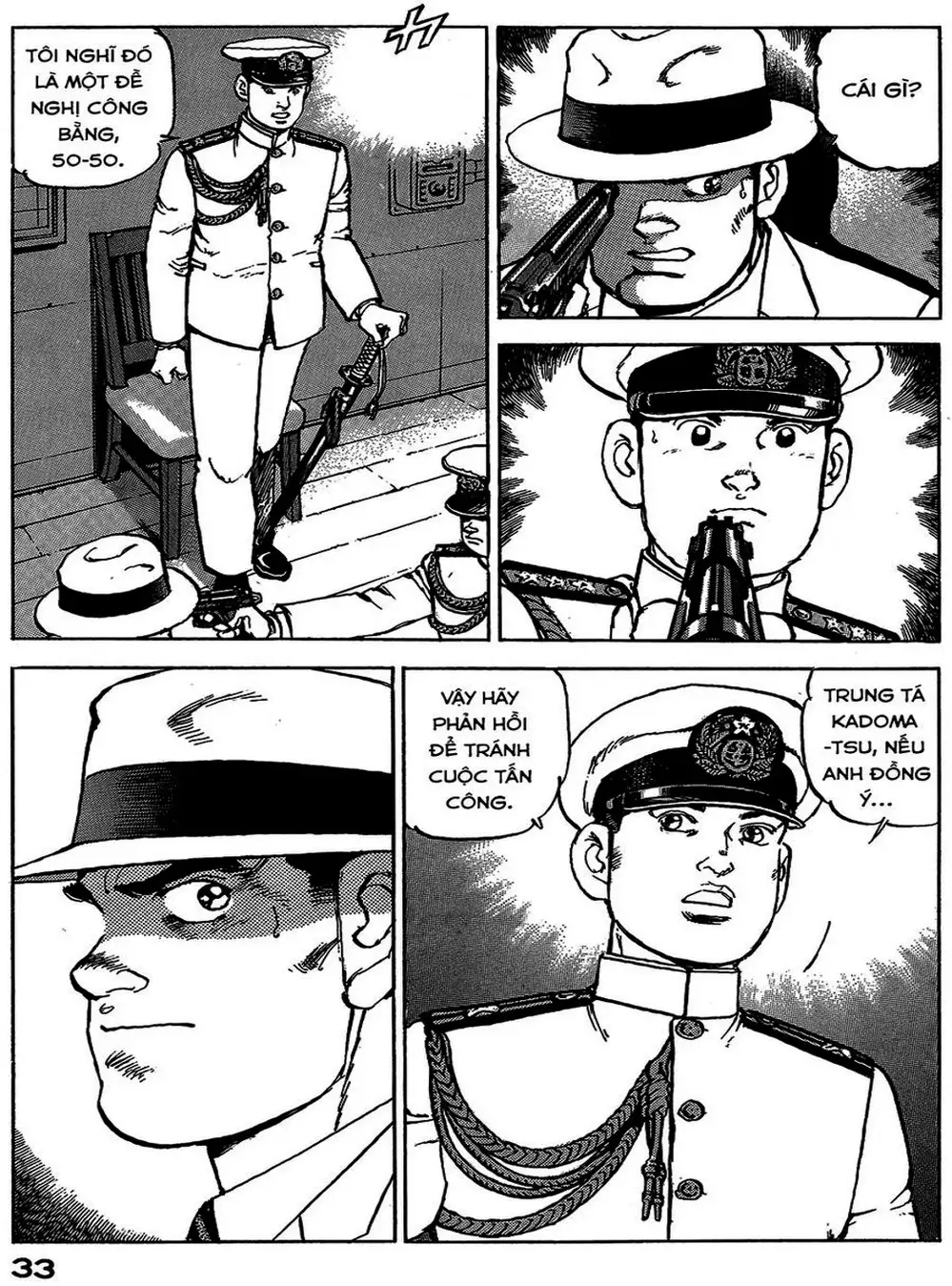 Truyện Tranh Con Diệc Đen - Zipang trang 4