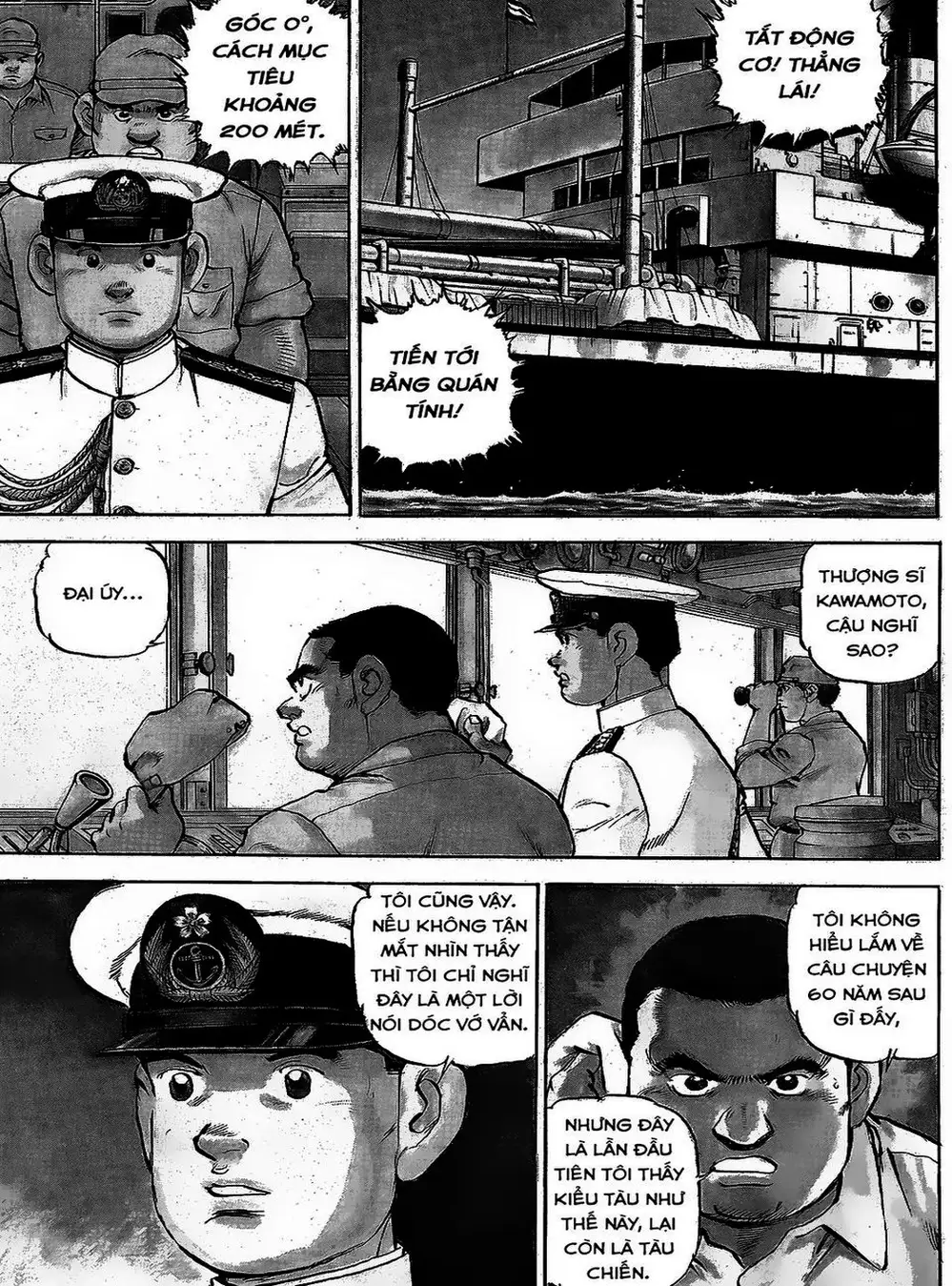 Truyện Tranh Con Diệc Đen - Zipang trang 4