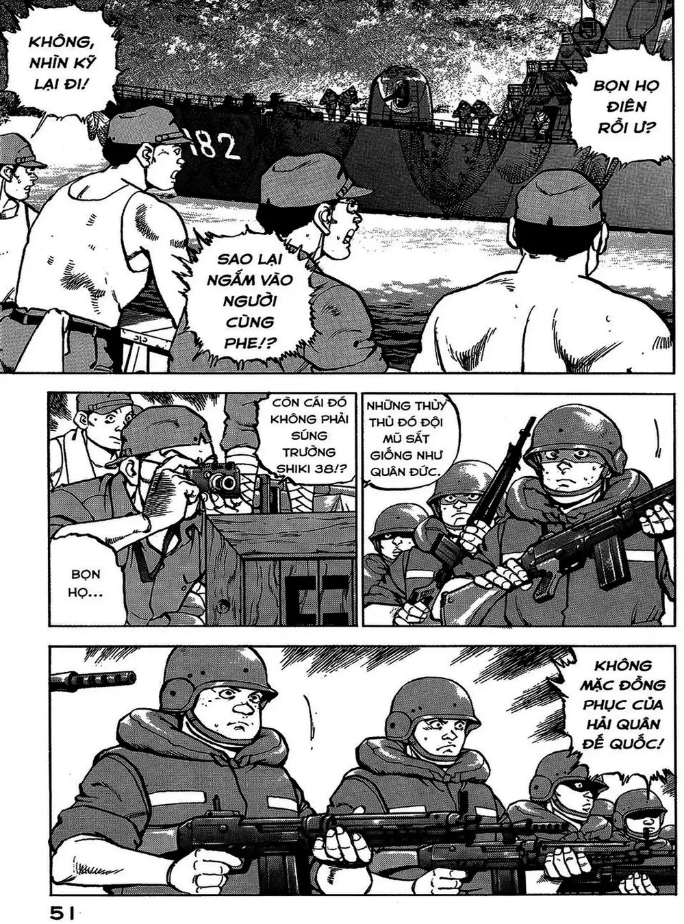 Truyện Tranh Con Diệc Đen - Zipang trang 4