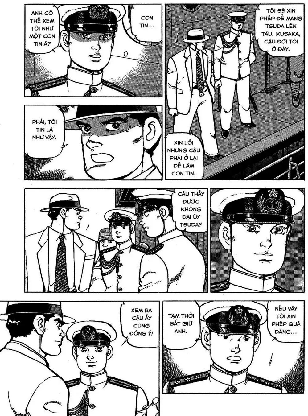 Truyện Tranh Con Diệc Đen - Zipang trang 4