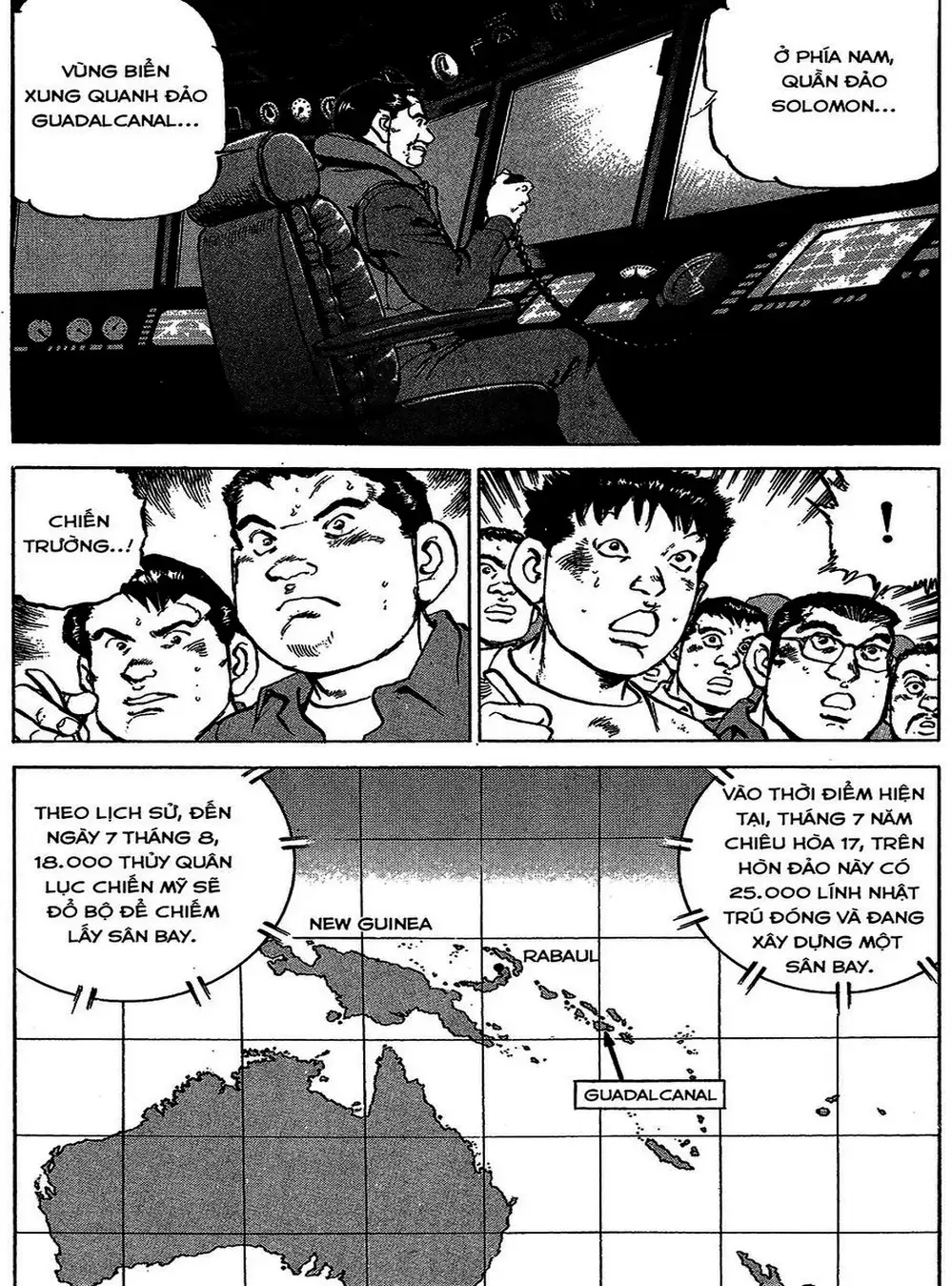 Truyện Tranh Con Diệc Đen - Zipang trang 4