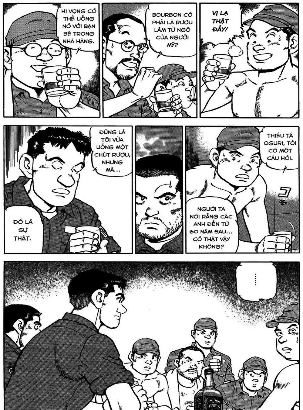 Truyện Tranh Con Diệc Đen - Zipang trang 4