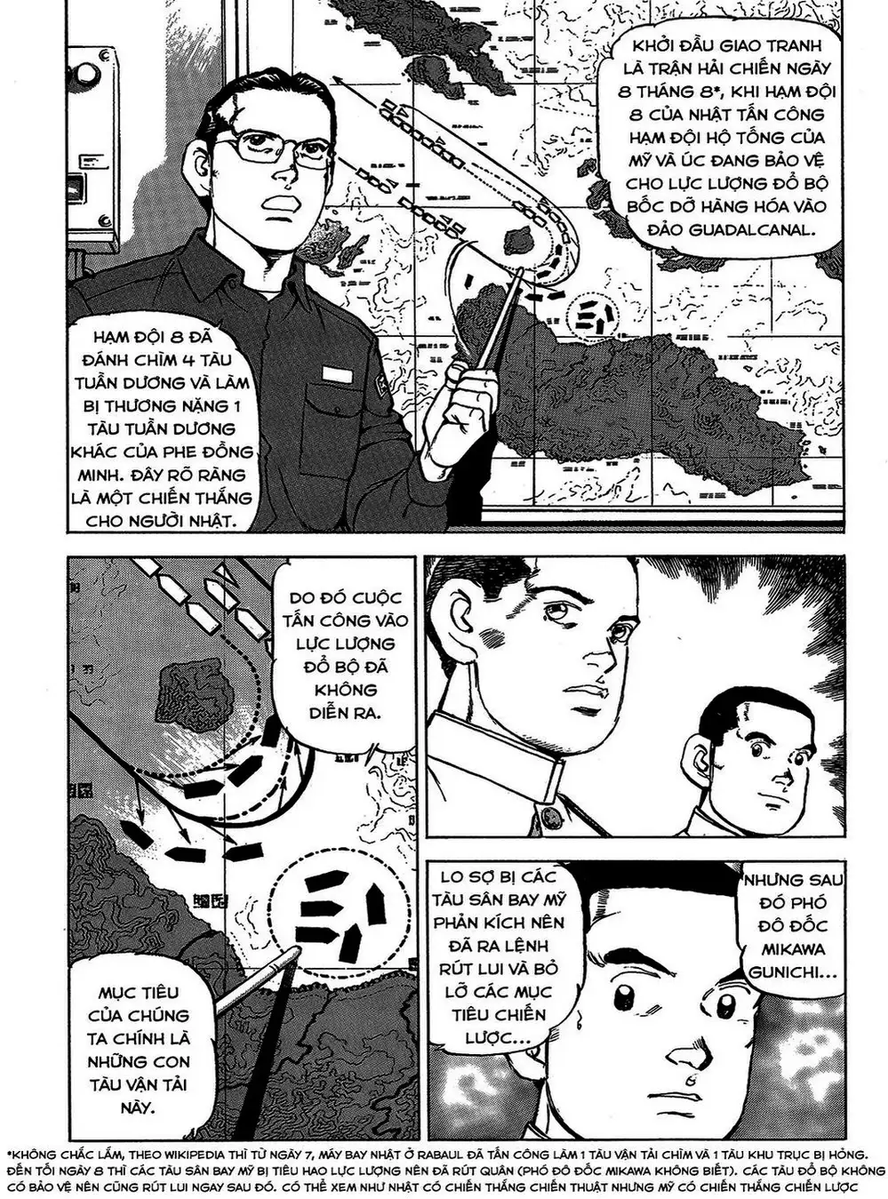 Truyện Tranh Con Diệc Đen - Zipang trang 4