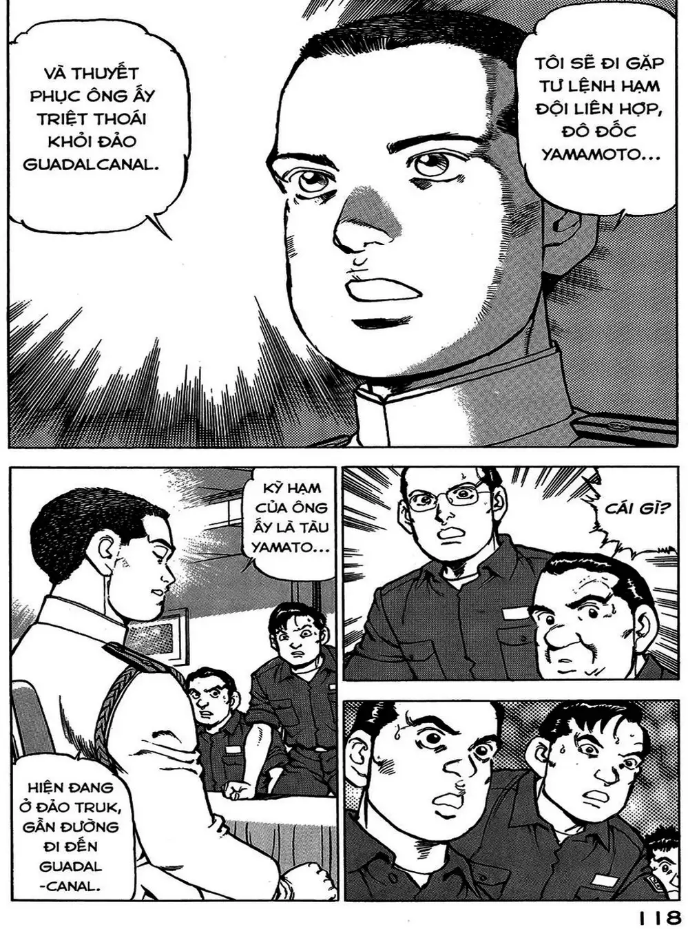 Truyện Tranh Con Diệc Đen - Zipang trang 4