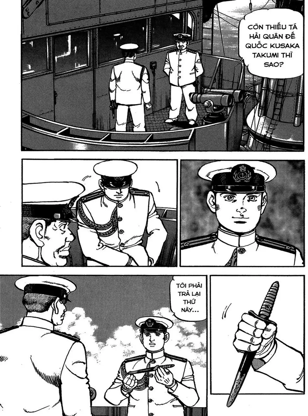 Truyện Tranh Con Diệc Đen - Zipang trang 4