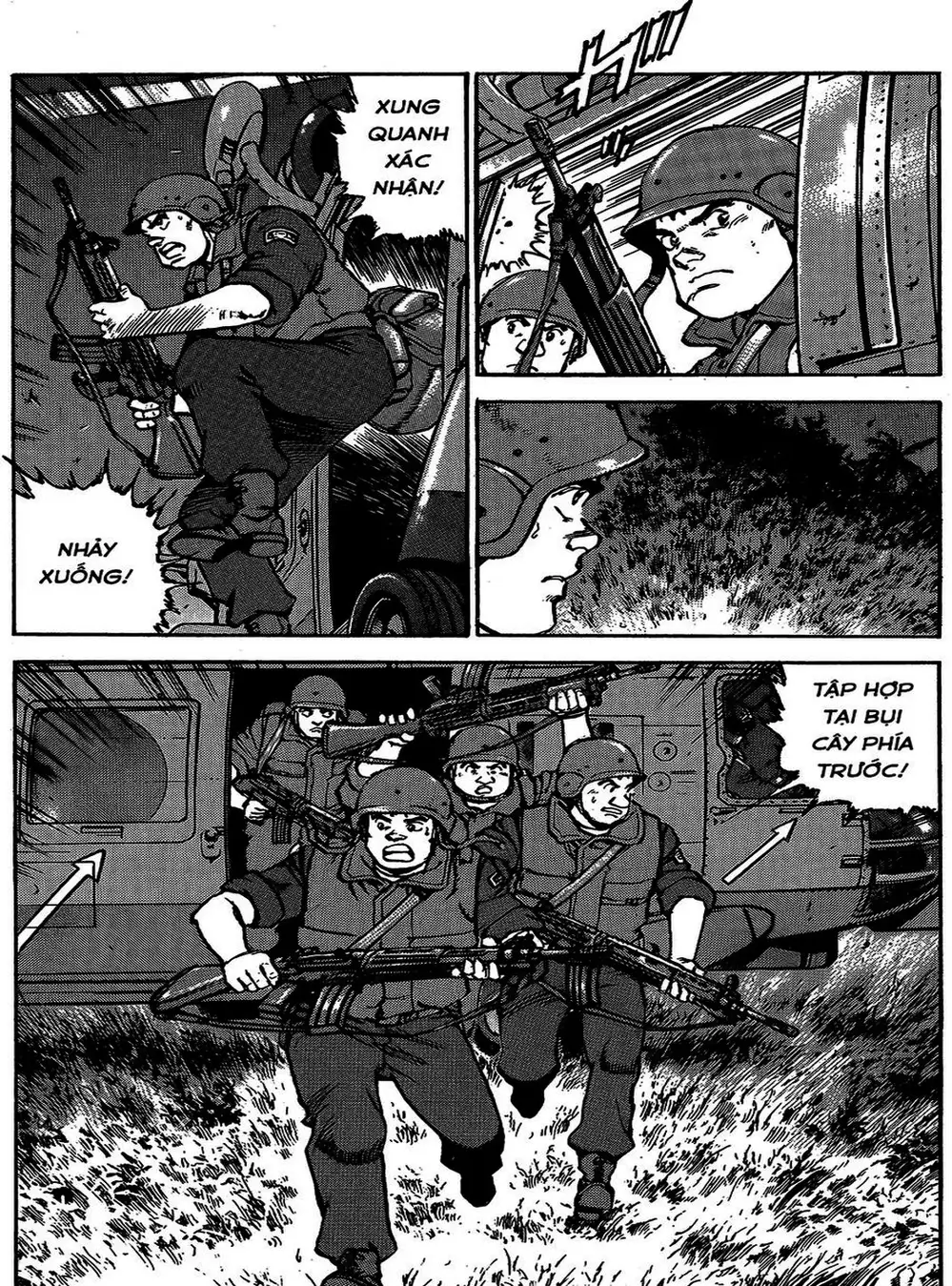 Truyện Tranh Con Diệc Đen - Zipang trang 4