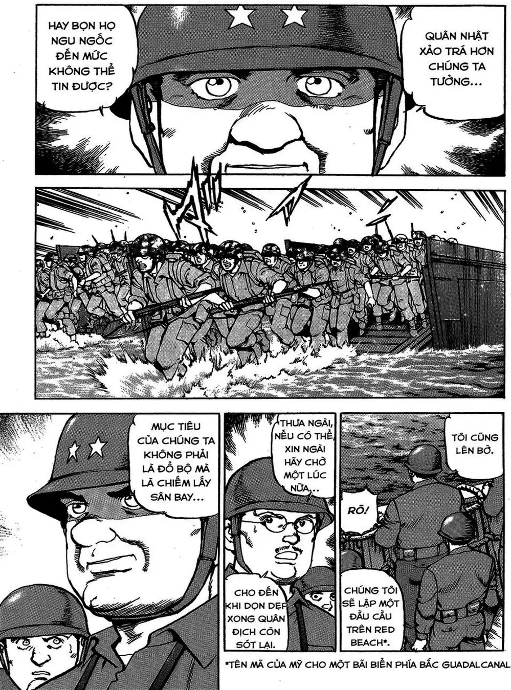 Truyện Tranh Con Diệc Đen - Zipang trang 4