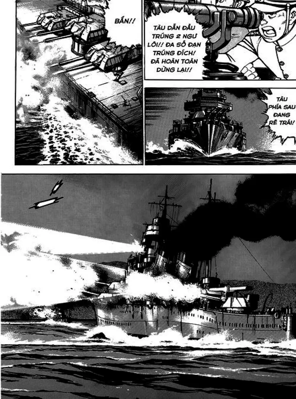 Truyện Tranh Con Diệc Đen - Zipang trang 4