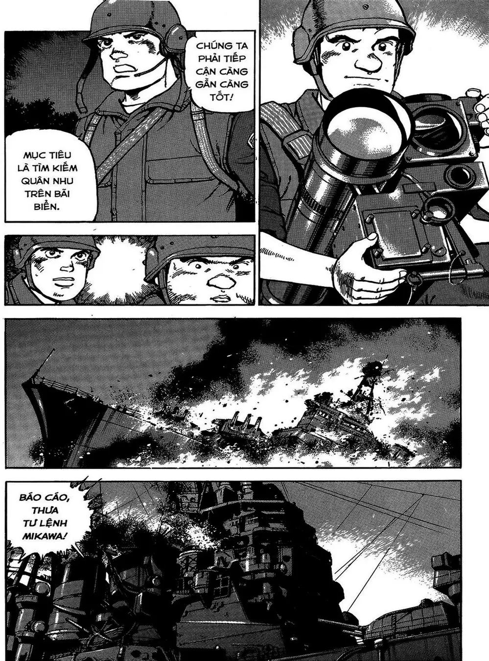 Truyện Tranh Con Diệc Đen - Zipang trang 4