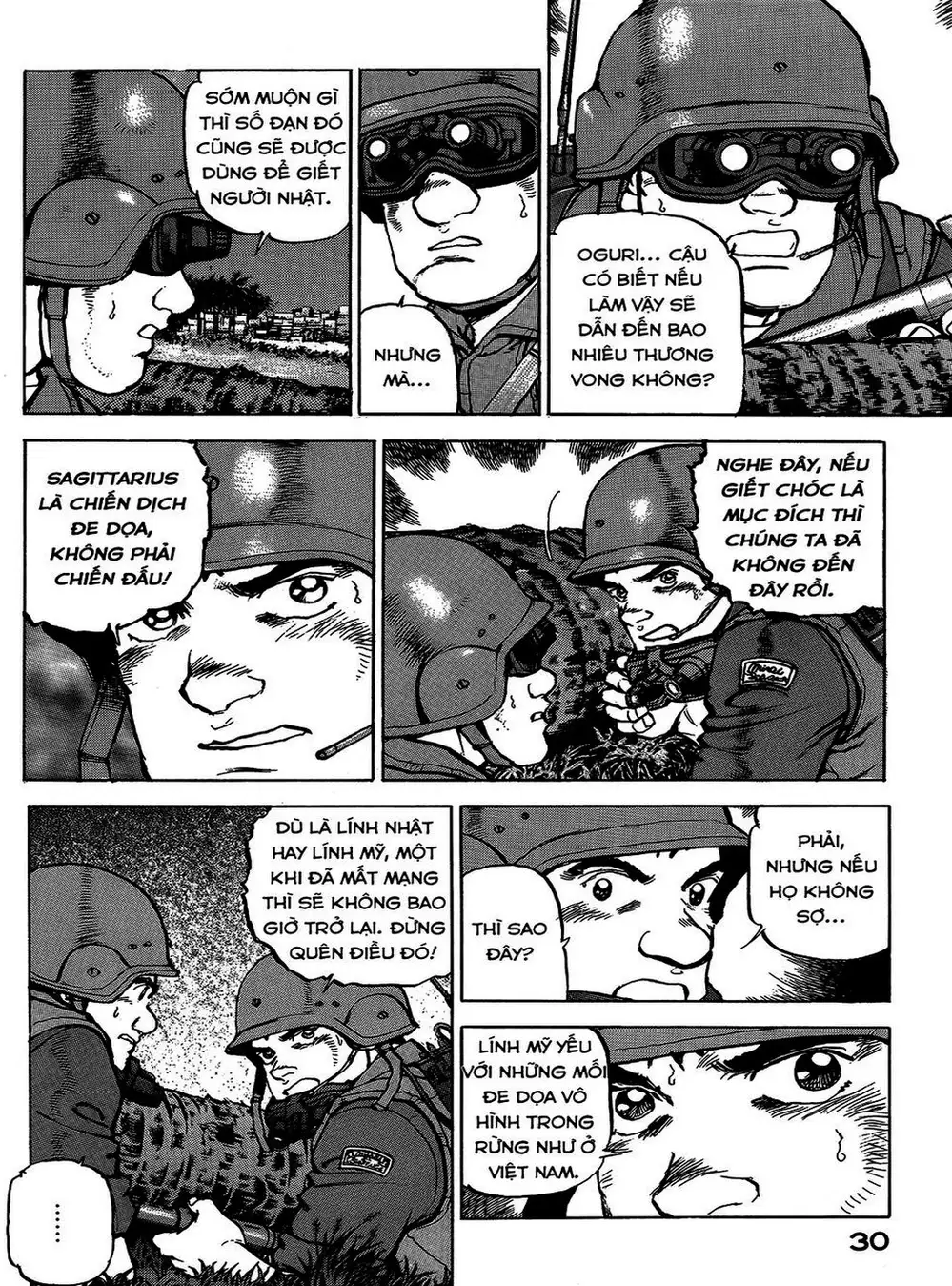 Truyện Tranh Con Diệc Đen - Zipang trang 4