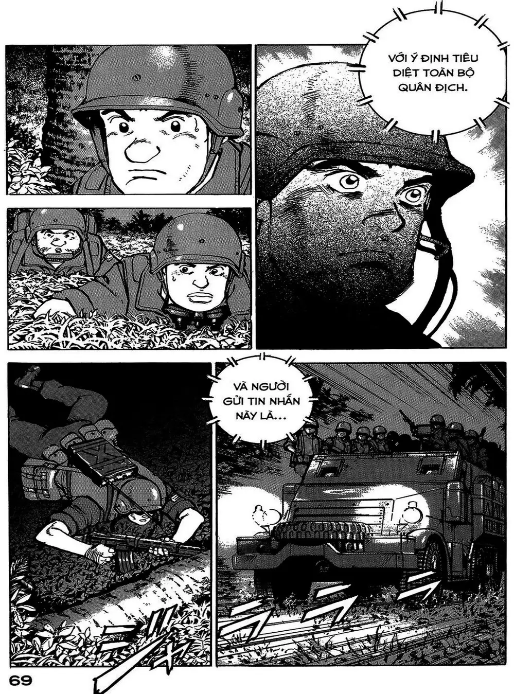 Truyện Tranh Con Diệc Đen - Zipang trang 4