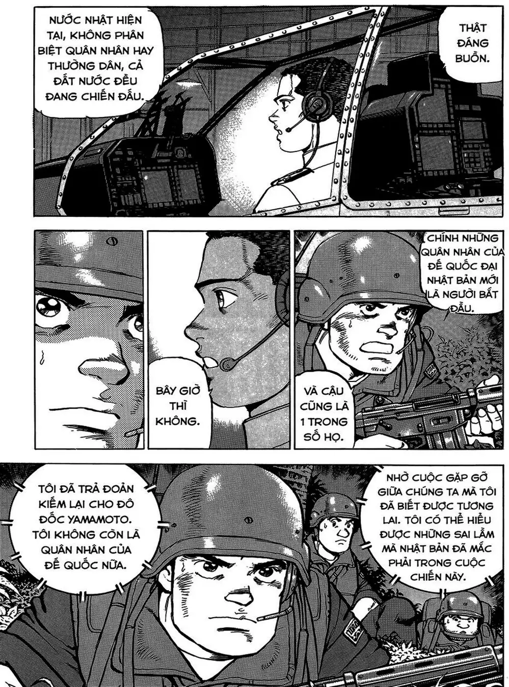 Truyện Tranh Con Diệc Đen - Zipang trang 4