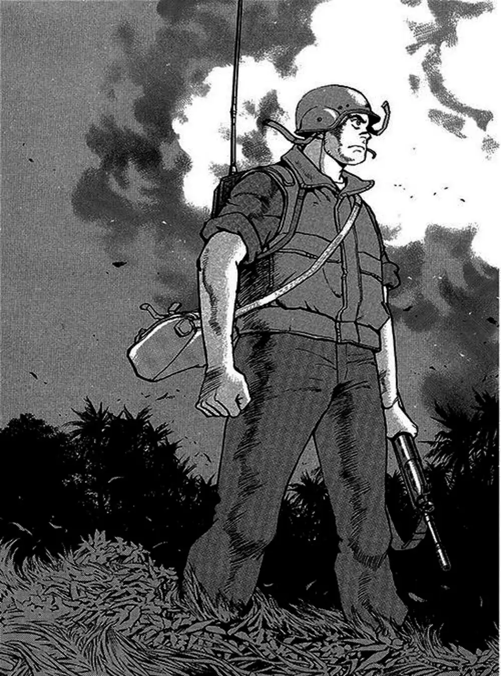 Truyện Tranh Con Diệc Đen - Zipang trang 4