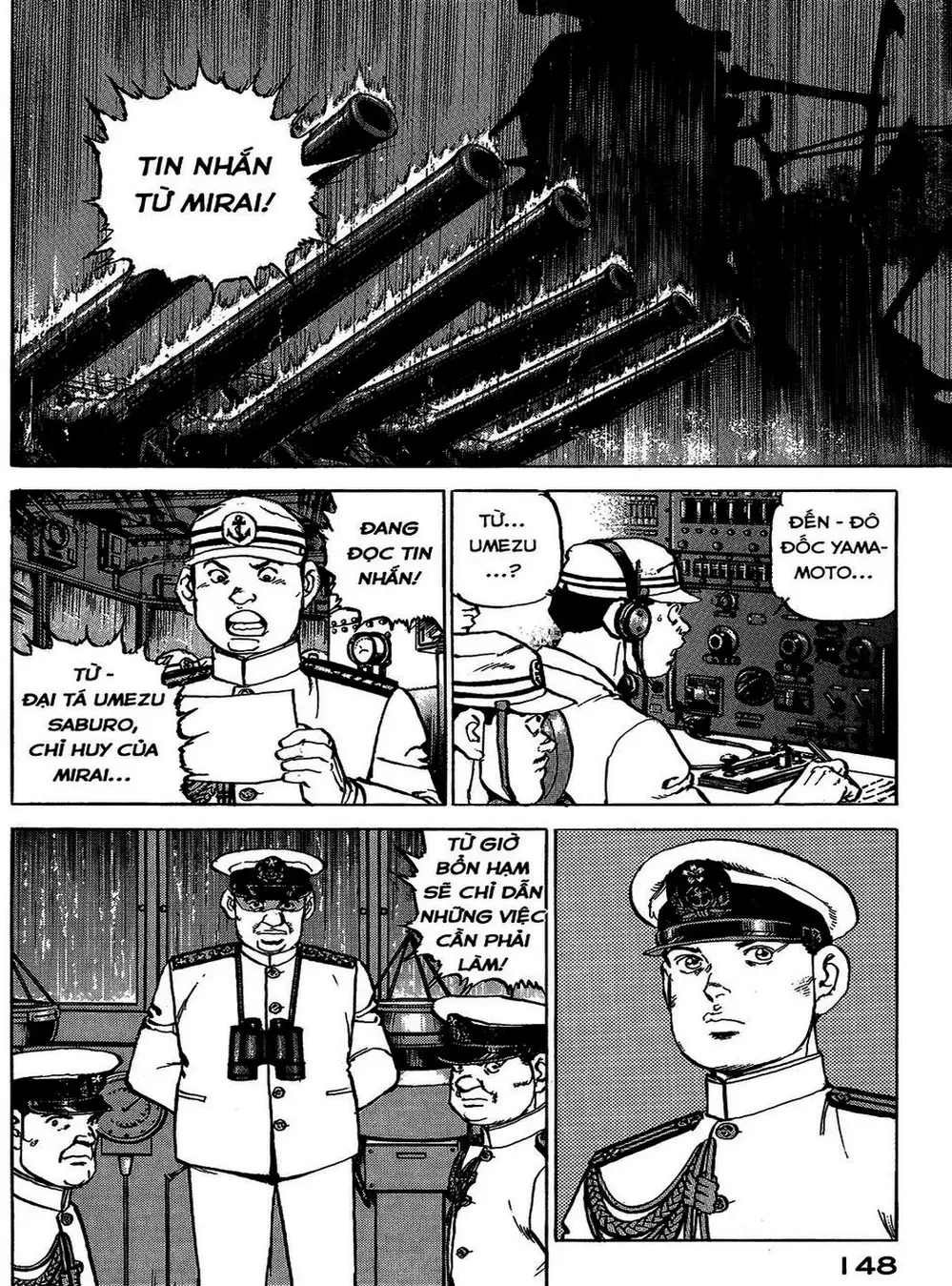 Truyện Tranh Con Diệc Đen - Zipang trang 4