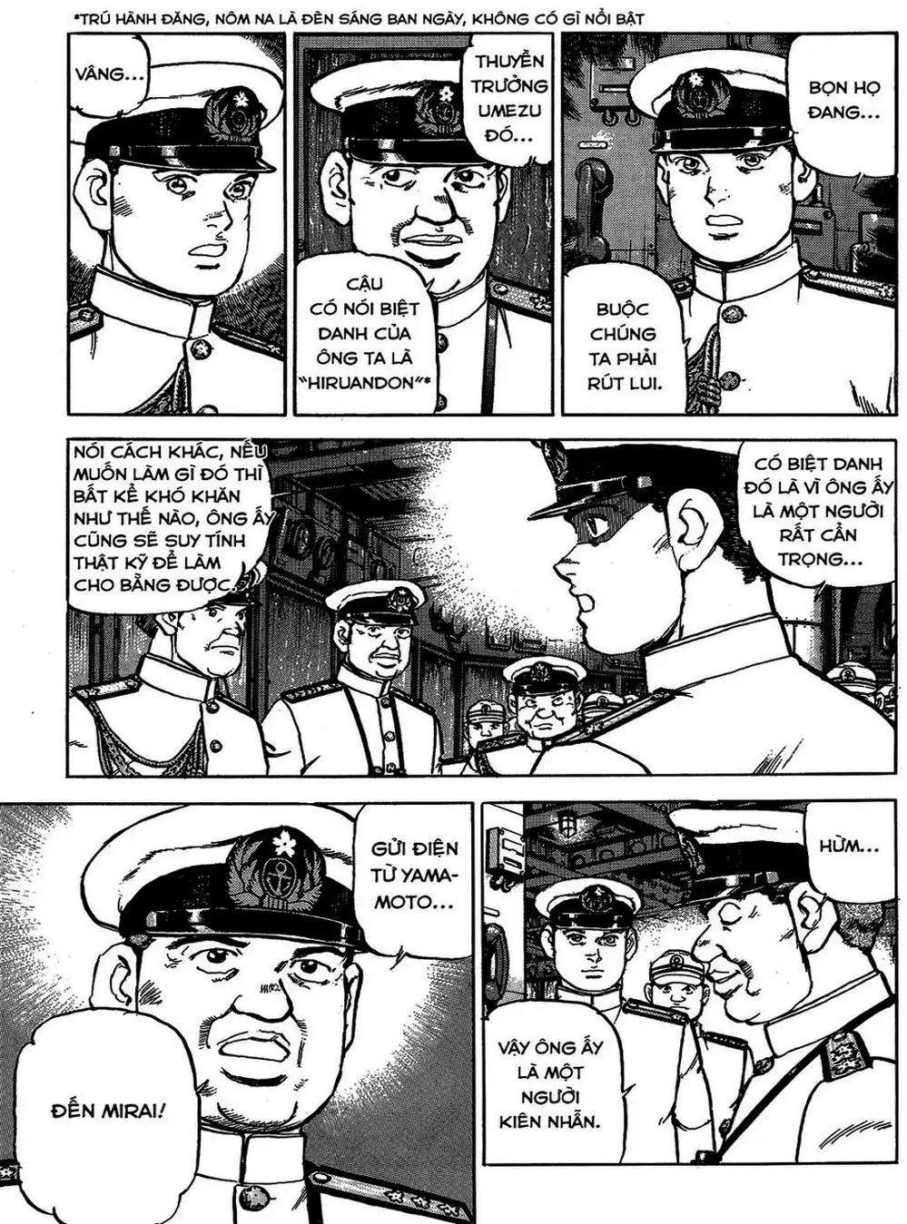 Truyện Tranh Con Diệc Đen - Zipang trang 4