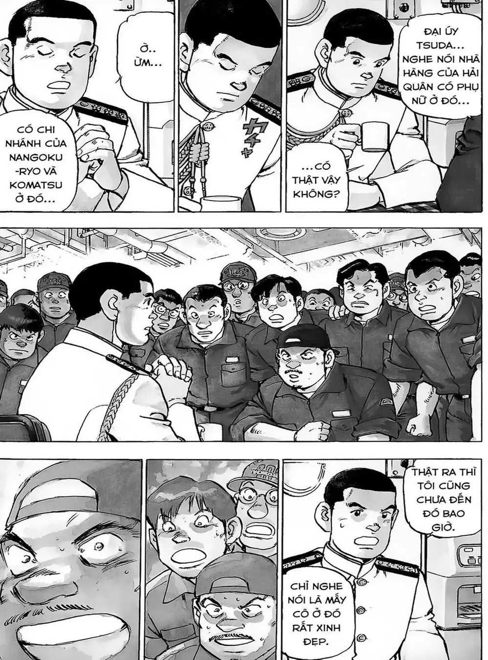 Truyện Tranh Con Diệc Đen - Zipang trang 4