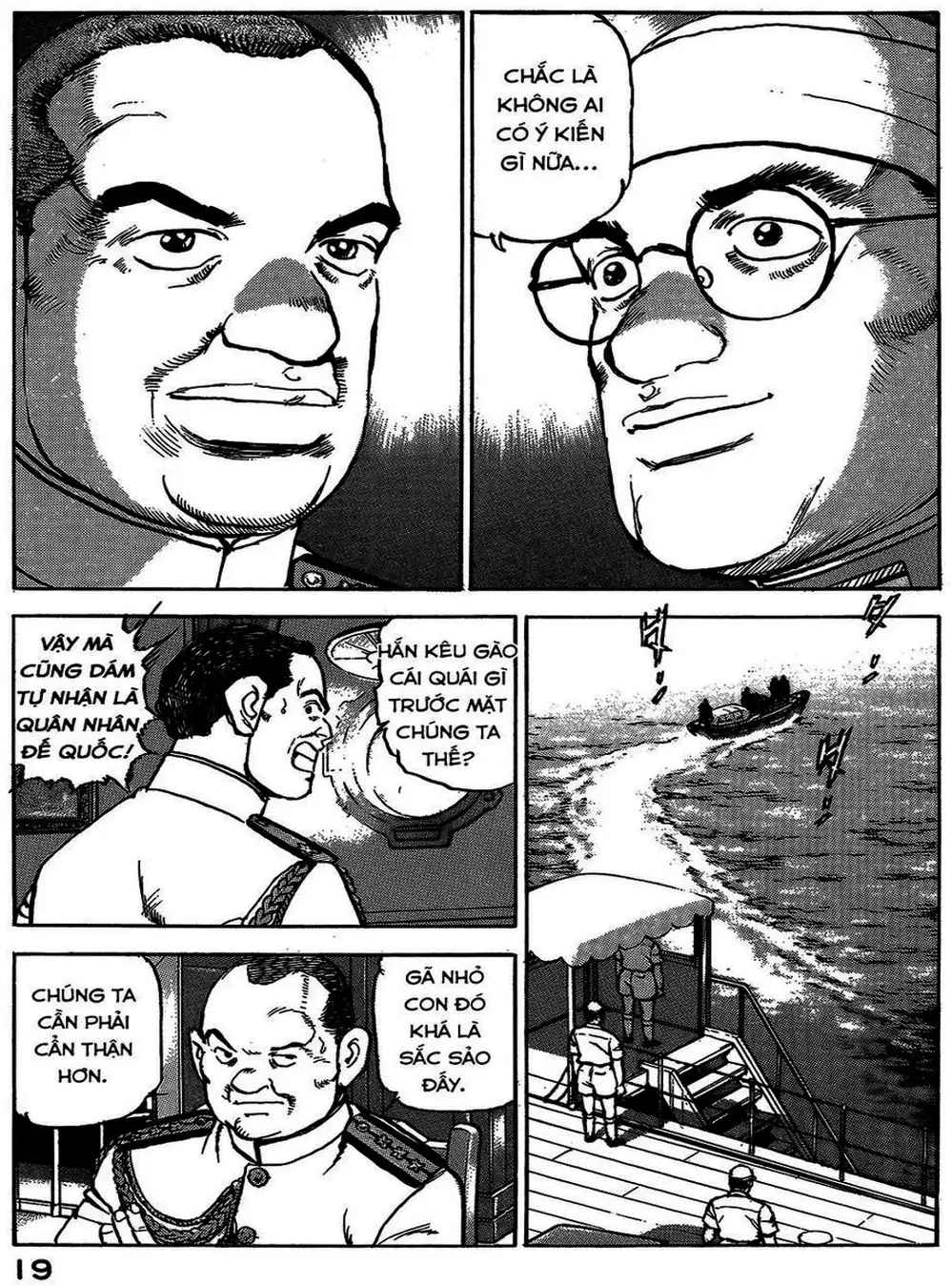 Truyện Tranh Con Diệc Đen - Zipang trang 4