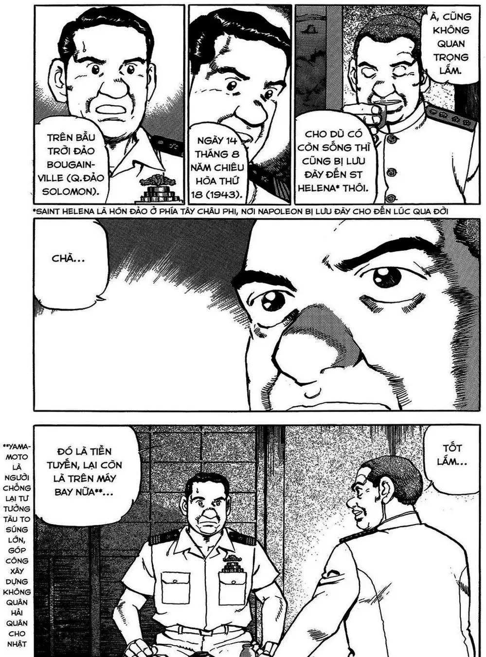 Truyện Tranh Con Diệc Đen - Zipang trang 4