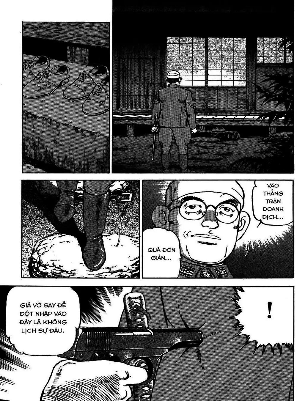 Truyện Tranh Con Diệc Đen - Zipang trang 4