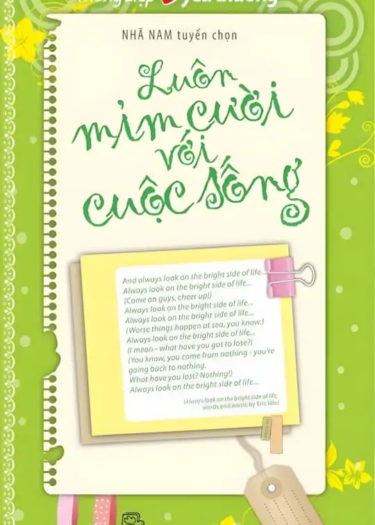 Ảnh bìa sách Luôn Mỉm Cười Với Cuộc Sống