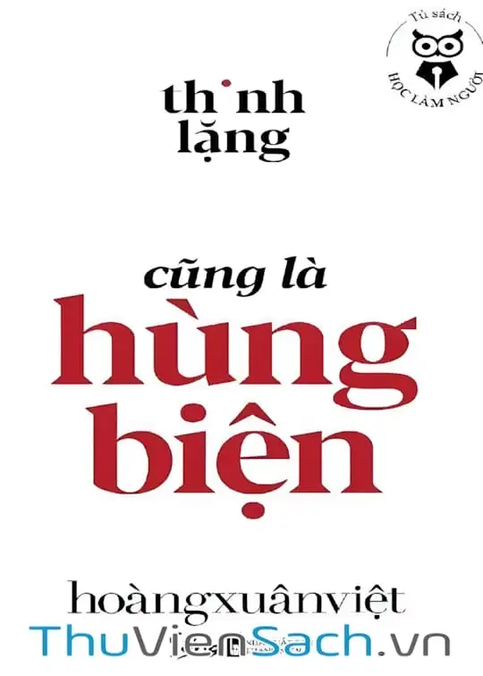 Ảnh bìa sách Thinh Lặng Cũng Là Hùng Biện